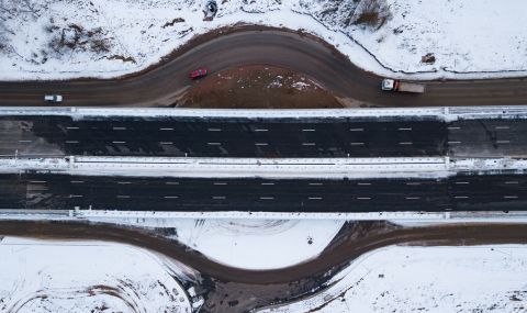 АПИ предупреди шофьорите: Снегът идва, не тръгвайте на път неподготвени