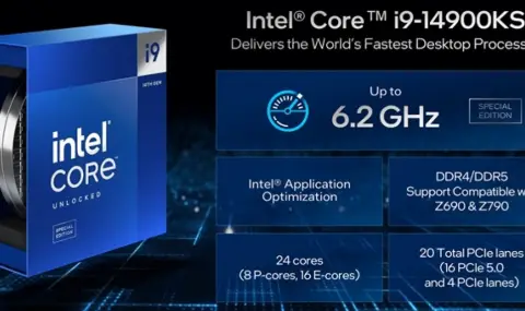 Intel представи i9 с честота от 6.2Ghz
